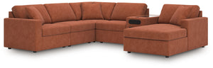 Looking cool and contemporary is great. But when it comes down to it, youâ€™re all about low-maintenance lounging. With the performance fabric on this sectional with audio system, cleaning spills is a breeze. Its customizable modular design caters to your