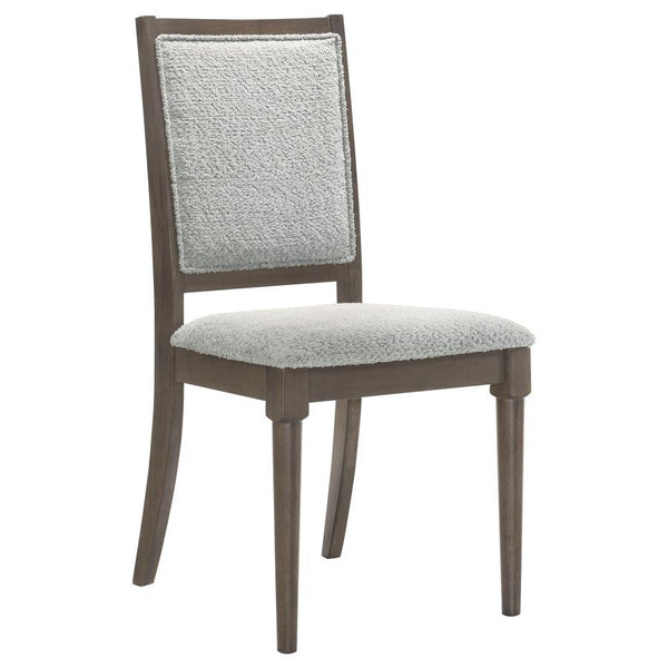  offering a striking visual appeal. Constructed from solid wood and emb