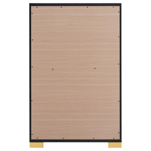 Marceline - 5-Drawer Bedroom Chest - Black
