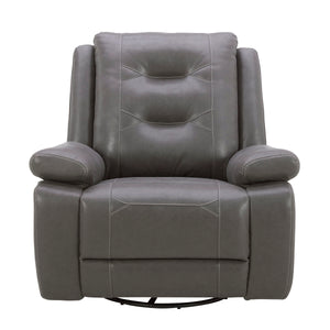 Caldwell - Power Swivel Glider Recliner (Set of 2) - Tahoe Charcoal