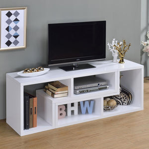 Velma - Multipurpose TV Stand And Bookshelf - White