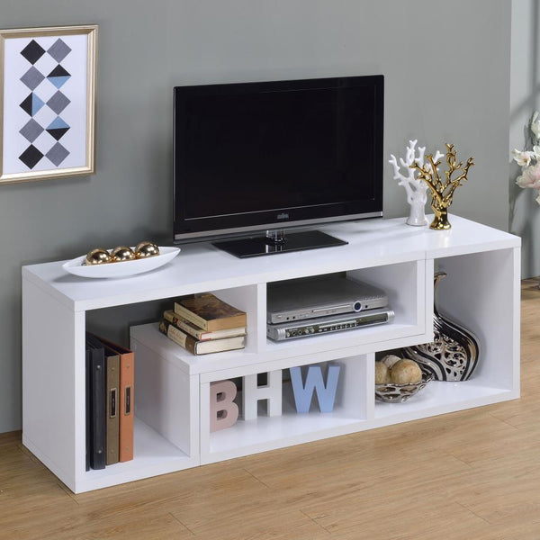 Velma - Multipurpose TV Stand And Bookshelf - White