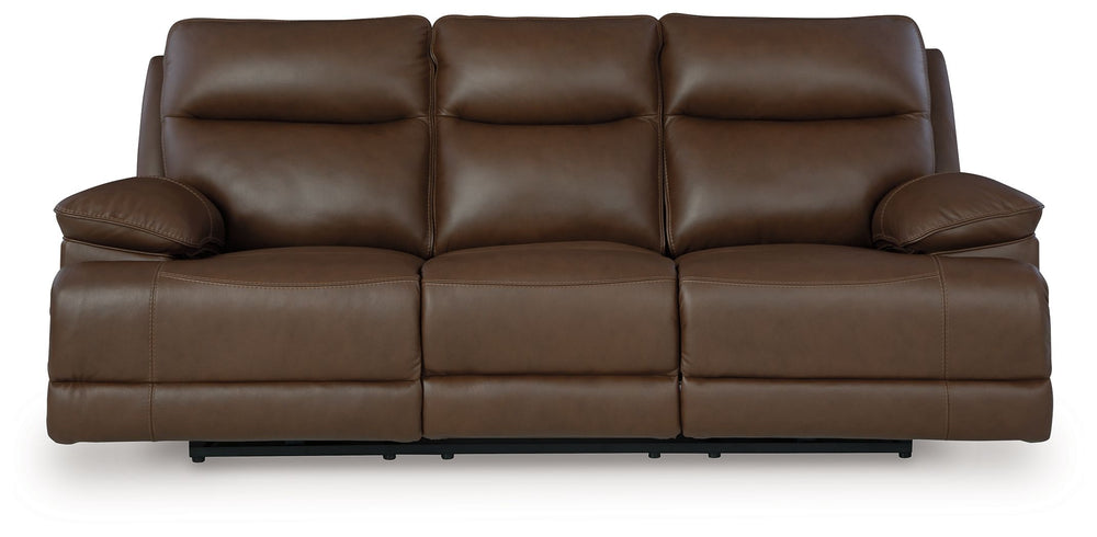 Get ready to indulge in pure bliss. With this power reclining sofa, you-'ll experience unparalleled comfort as you effortlessly recline. The Easy Viewâ„¢ adjustable headrests put you in the driver-'s seat for optimal TV viewing. And the sofa-'s sumptuous 