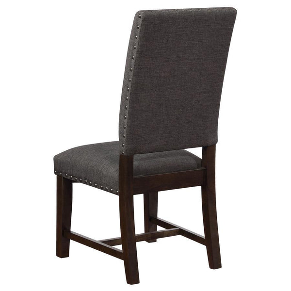 Twain - Upholstered Dining Side Chairs (Set of 2) - Warm Gray