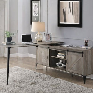 Zakwani - Writing Desk - Gray Oak - 31"