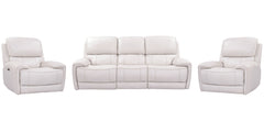 When it comes to describing Empire, seeing is believing. It-'s refined silhouette is upholstered in a stunning top-grain leather with contrast stitching and exquisitely soft comfort. Fashionable touches make this fresh design luxuriously livable and infin