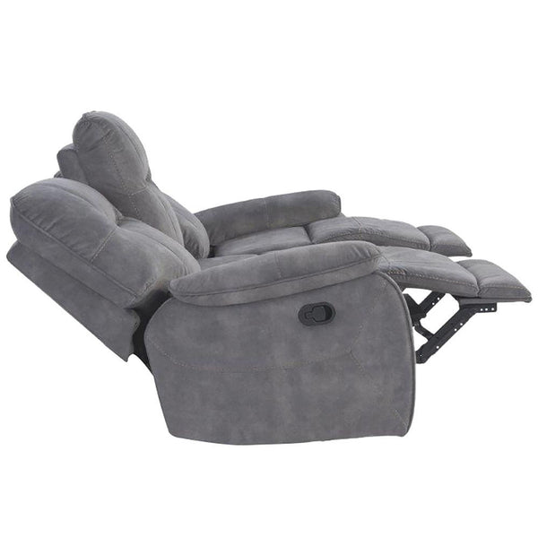 Cooper - Manual Reclining Sofa And Recliner - Shadow Gray
