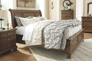 Flynnter - Medium Brown - 5 Pc. - Dresser