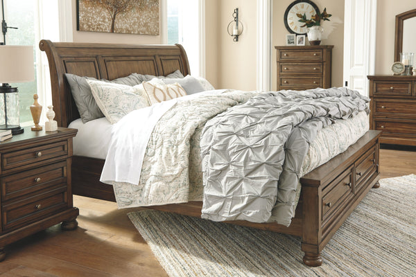 Flynnter - Medium Brown - 5 Pc. - Dresser