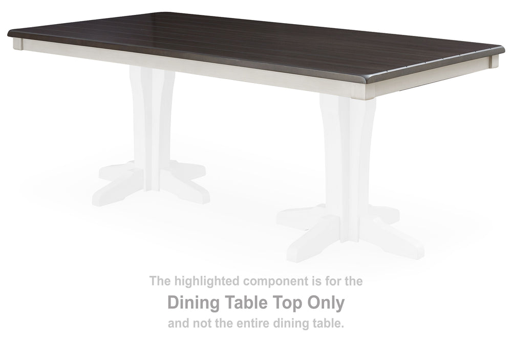 This dining tabletop is made with solid acacia wood, cherry veneer and MDF substrate. Pairs with other items in the series to make a dining kit.<br><br><b>Additional Dimensions</b><br><ul><li>Assembled table: 0-"</li><li>Apron to floor: 26.38-"</li></ul><