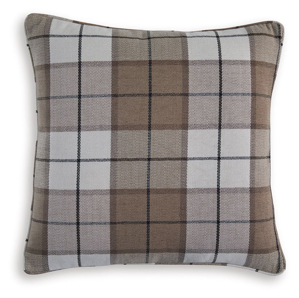 This accent pillowâ€™s understated plaid pattern gives it a fresh look, while the soft texture adds a cozy feel. It-'s perfect for layering with other patterns or adding a touch of personality to a solid-colored sofa or bed.<br/><br/><b>Product Features</