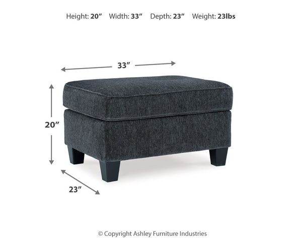 Abinger - Smoke - Ottoman