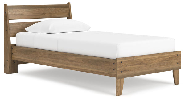  Twin Platform Panel Bed