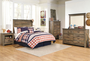 Trinell - Brown - One Drawer Night Stand