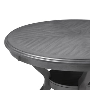 Cori - 5 Piece Round Dining Set - Gray