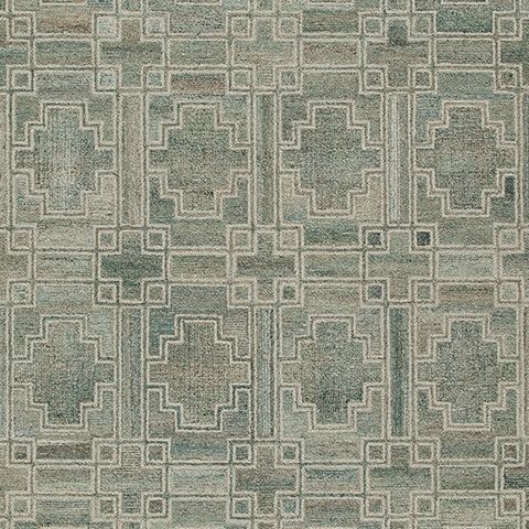 Jossland - Green / Iory - Large Rug