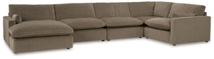 Find yourself inspired by elevated yet functional style. This sectional with chaise balances ultra-soft seating with a clean-cut appearance. Its modular design caters to your needs, whether youâ€™re making space for guests or setting up a cozy family movi