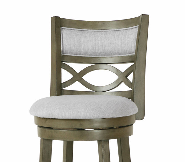 Manchester - Bar Stool - Antique Gray - Fabric