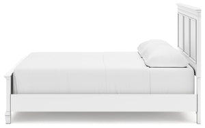 Fortman - White - California King Panel Bed