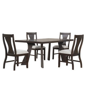  this set is built to last with its solid Rubberwood