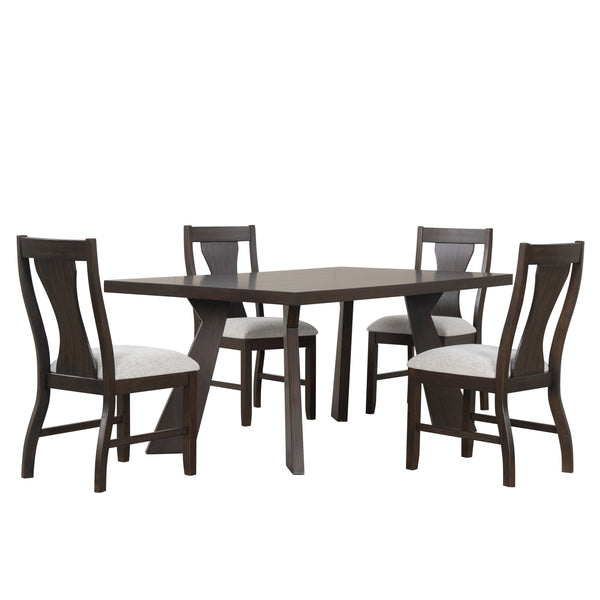  this set is built to last with its solid Rubberwood