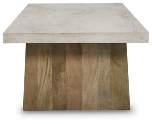 Brendalhouse - Light Brown - Rectangular Cocktail Table