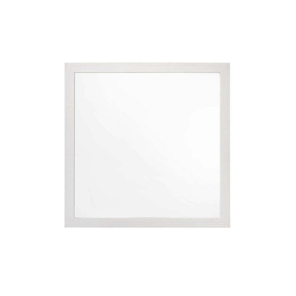 The Casilda bedroom collection will help you create the perfect retreat. In a white finish to easily style and works with various color schemes. Tying each piece together are the metal legs. The bed boasts a PU padded headboard with button tufting in a gr