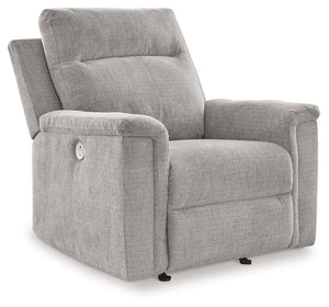 The ability to go from fully upright to relaxed and stretched out, all at the touch of a button, awaits. A beautiful blend of plush upholstery and traditional style, this power rocker recliner invites you to sink into ultimate comfort. And with its tranqu