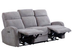 Tuscany - Power Reclining Sofa Loveseat And Recliner - Whiskers Nature