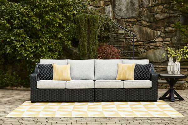  this loveseat elevates the art of alfresco living. Beautiful and durable enough for indoor and outdoor use