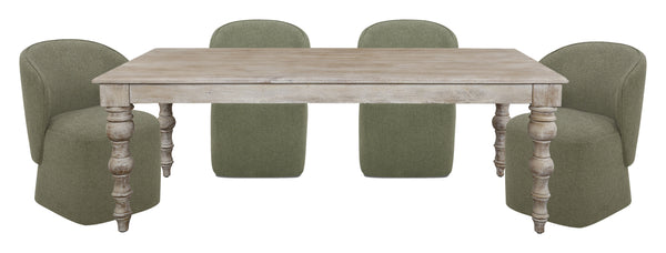  this table boasts a unique aesthetic with natural variations of color