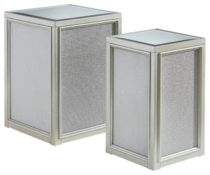  while the beveled inset