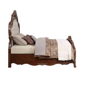 Latisha - Eastern King Bed - Antique Oak