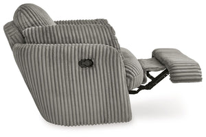 Tie-Breaker - Fog - Swivel Glider Recliner