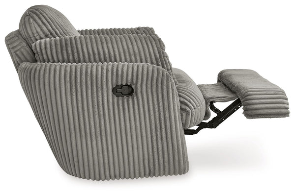 Tie-Breaker - Fog - Swivel Glider Recliner