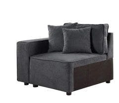 Show your innovative seating arrangements with the Silvester Sectional Sofa. Consisting of separate components that can be arranged at your own, this sectional sofa offers you optimal flexibility. It features tight seat and loose back cushion all in soft 