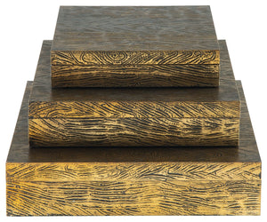 Keldy - Antique Brass Finish - Box Set (Set of 3)