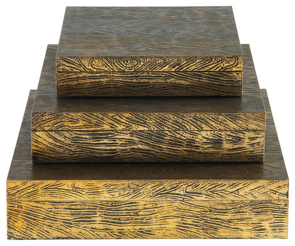 Keldy - Antique Brass Finish - Box Set (Set of 3)