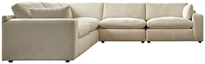 Down with uptown style. This sectional goes to town with a high-design aesthetic, sleek sophistication and sumptuous comfort that are temptingly affordable. Wide track arms, softened by plush side pillows, offer a welcoming look and feel, while back pillo