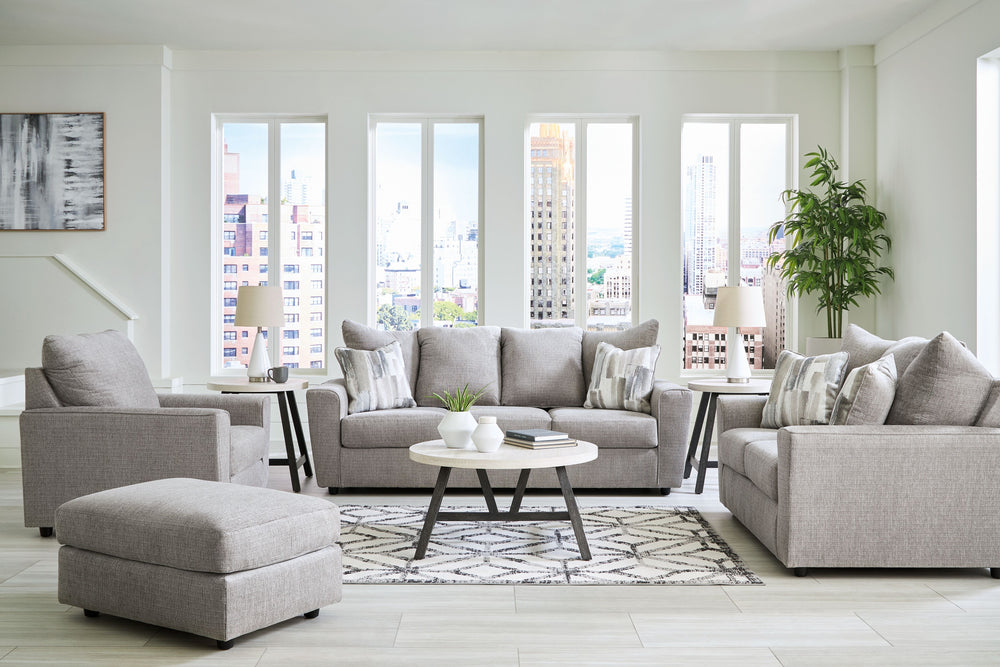 Whatâ€™s new in neutrals? Shades of gray, of course. Embrace the sophisticated design trend with this gorgeous set that offers a clean-lined, contemporary style at a comfortably cool price. Sure to lift your spirits, the plush chenille fabric is fabulousl