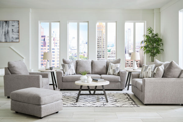 Whatâ€™s new in neutrals? Shades of gray, of course. Embrace the sophisticated design trend with this gorgeous set that offers a clean-lined, contemporary style at a comfortably cool price. Sure to lift your spirits, the plush chenille fabric is fabulousl