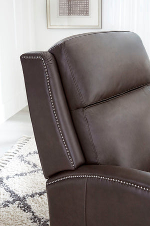 Vermont - Power High Leg Recliner - Slate Noire