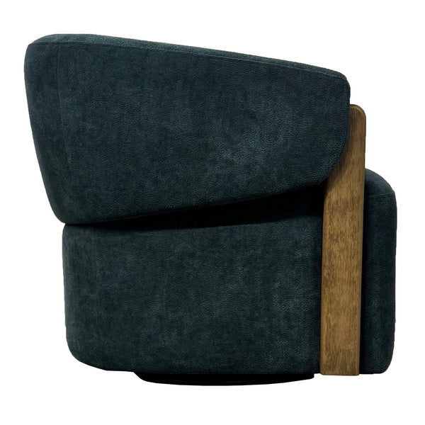 Finley - Swivel Accent Chair (Set of 2) - Island Teal