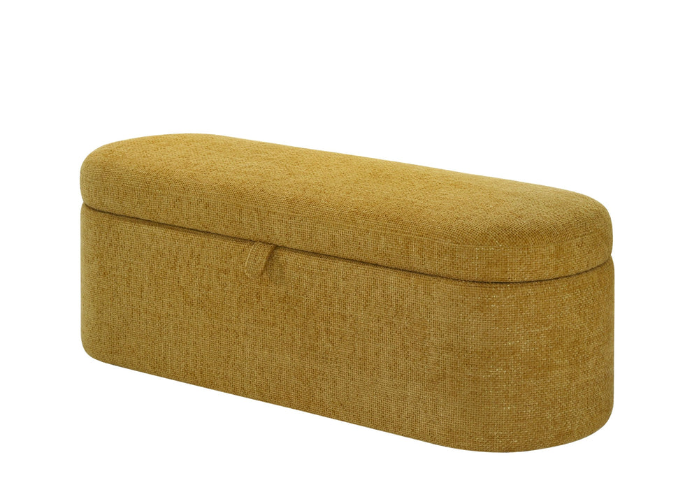 Enhance both style and functionality in your space with this chic and versatile accent piece. Wrapped in a beautifully textured fabric, it exudes warmth and elegance while seamlessly complementing a variety of dÃ©cor styles. Designed for modern living, it