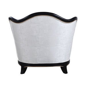  and tight cushioning. This formal Nurmive collection adds a sense of provincial elegance in neutral beige upholstery. The backrests are enhanced wi