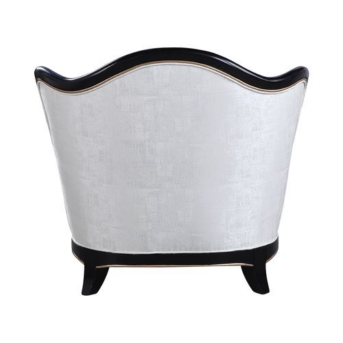  and tight cushioning. This formal Nurmive collection adds a sense of provincial elegance in neutral beige upholstery. The backrests are enhanced wi