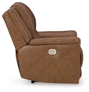 Trasimeno - Caramel - Power Recliner /Adj Headrest