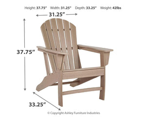 Sundown Treasure - Driftwood - Adirondack Chair