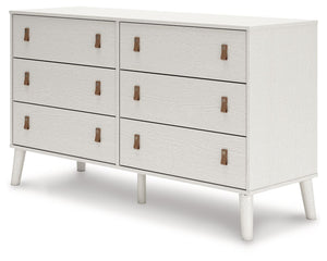 Aprilyn - White - Six Drawer Dresser