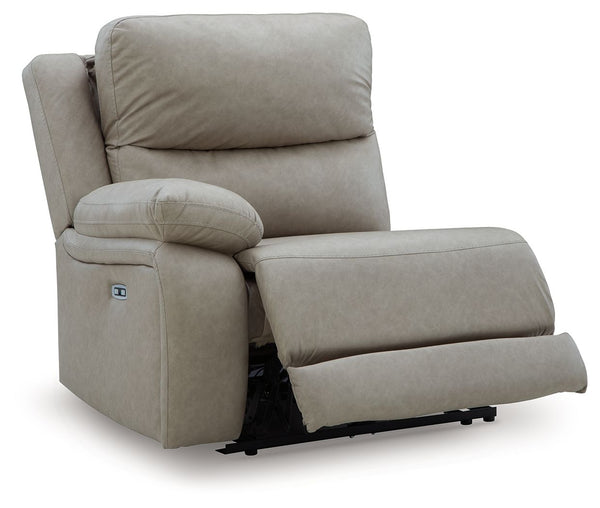 Narwhal Place - Pebble - LAF Zero Wall Power Recliner